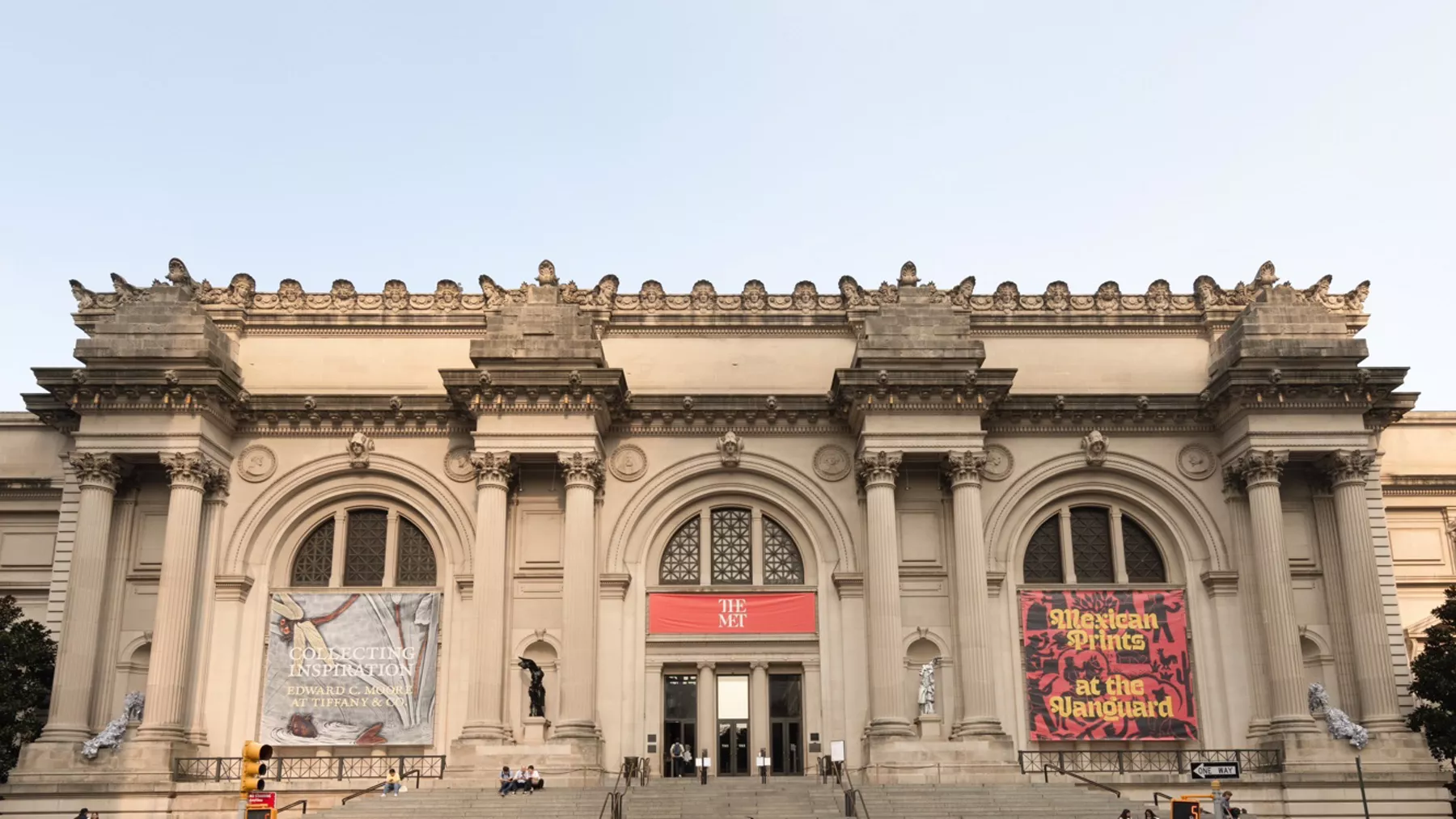 Facade of the Metropolitan Museum of Art