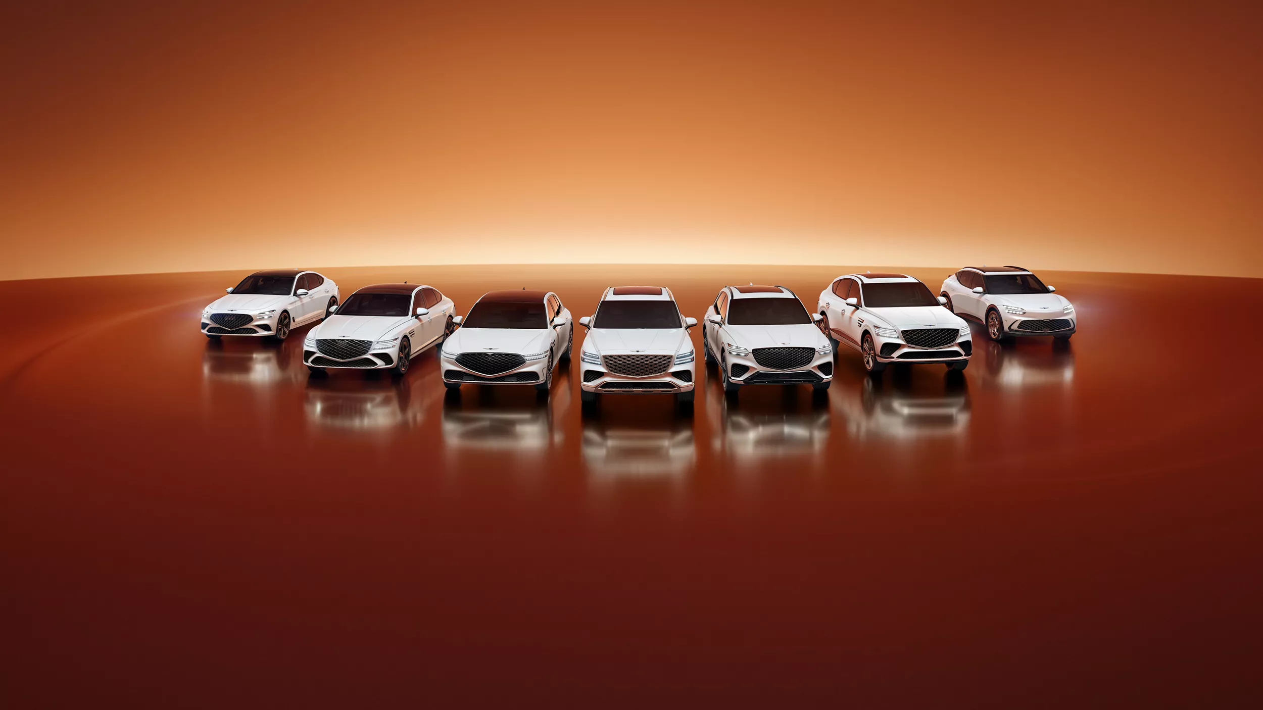 Genesis full vehicle lineup