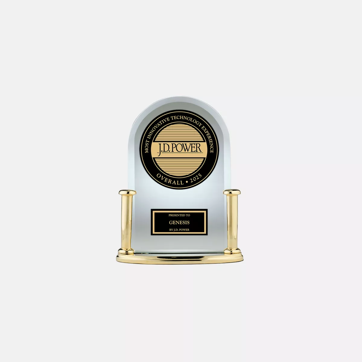 J.D. Power's "Most Innovative Technology Experience - Overall 2025" Trophy Presented to Genesis