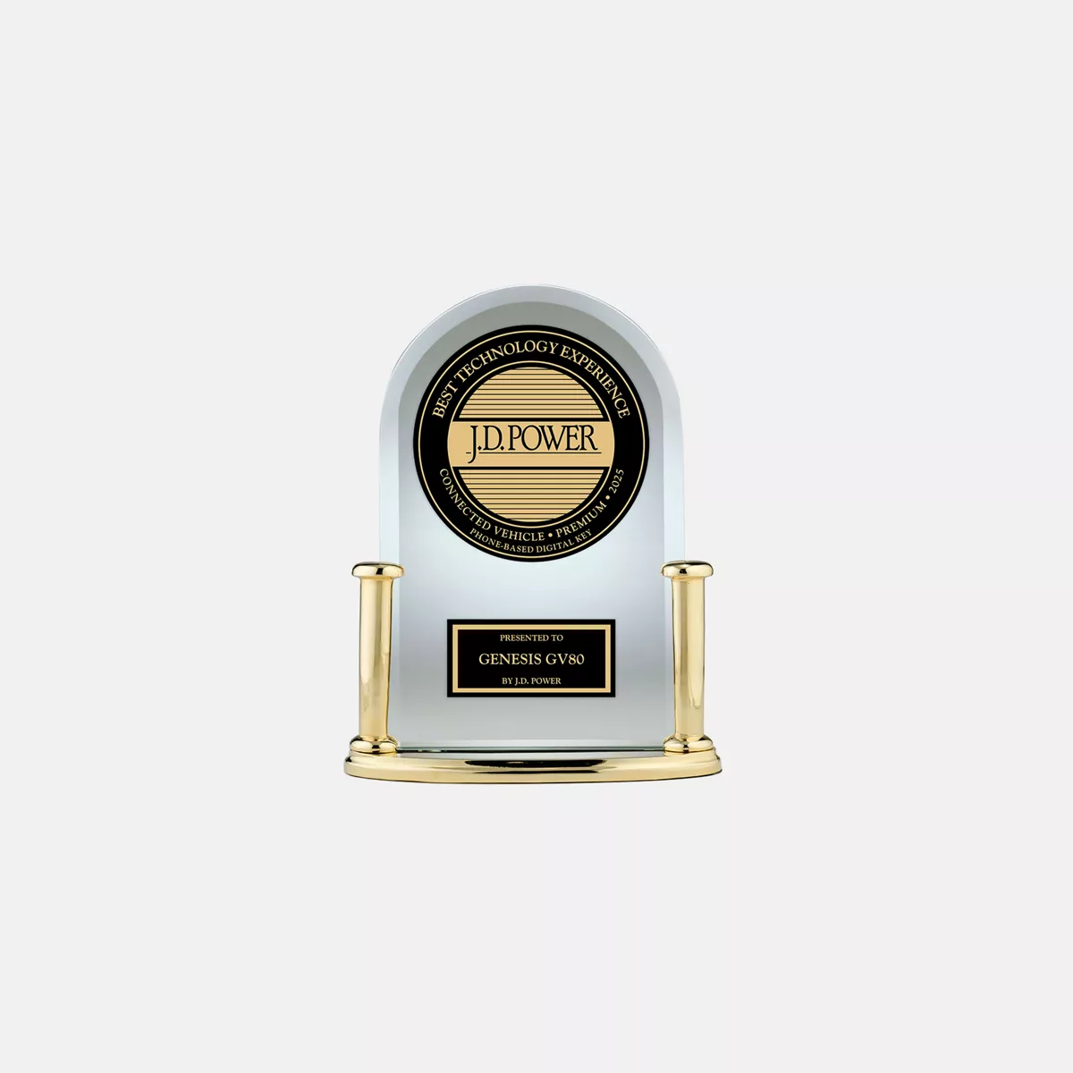 J.D. Power's "Best Technology Experience - Connected Vehicle - Premium 2025" Trophy Presented to Genesis