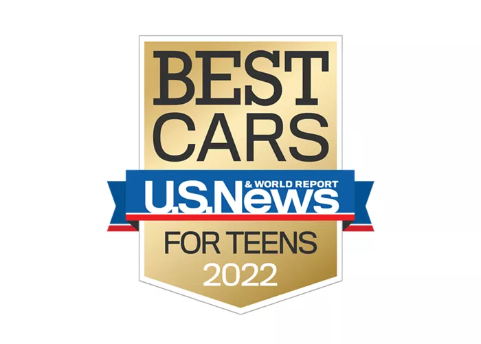 獲《美國新聞與世界報告》(U.S. News & World Report) 評選為最適合青少年的新車