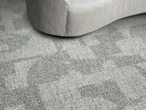 Interface Third Space 302 carpet tile in seating area