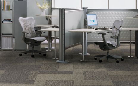Interface Blended carpet tile in open office