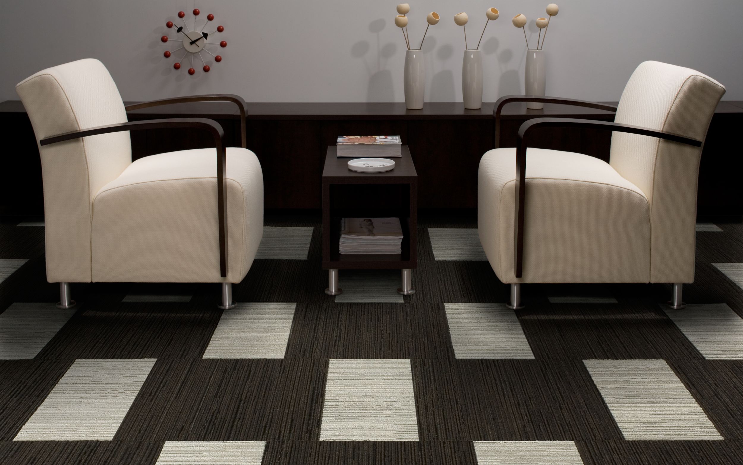 Interface On Board carpet tile in seating area with credenza  image number 3