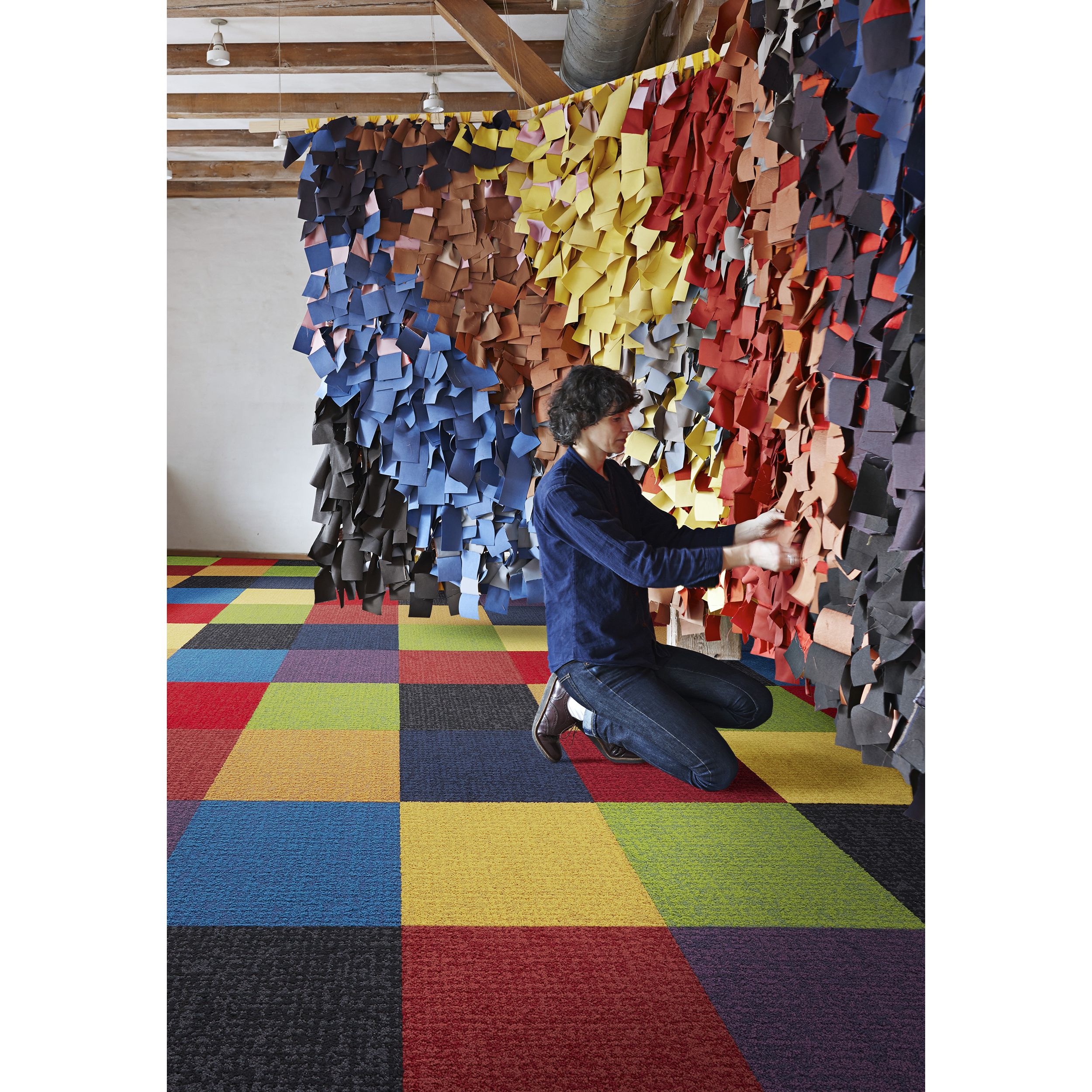 ChromaBase: ChromaFlex Collection Carpet Tile by Interface