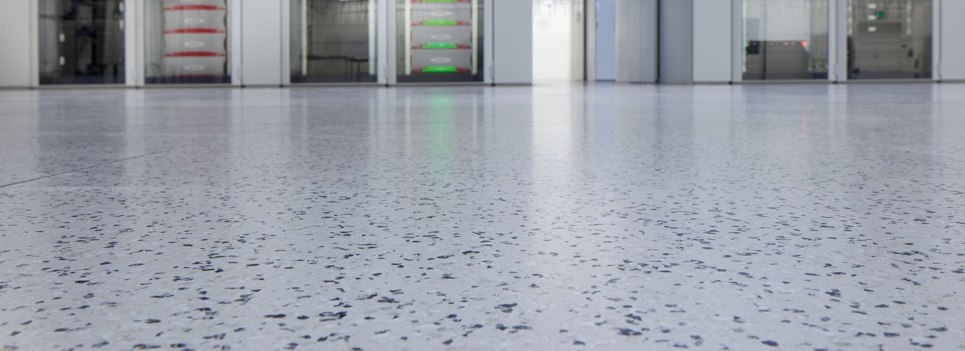 noraplan astro ec rubber flooring in EDP room