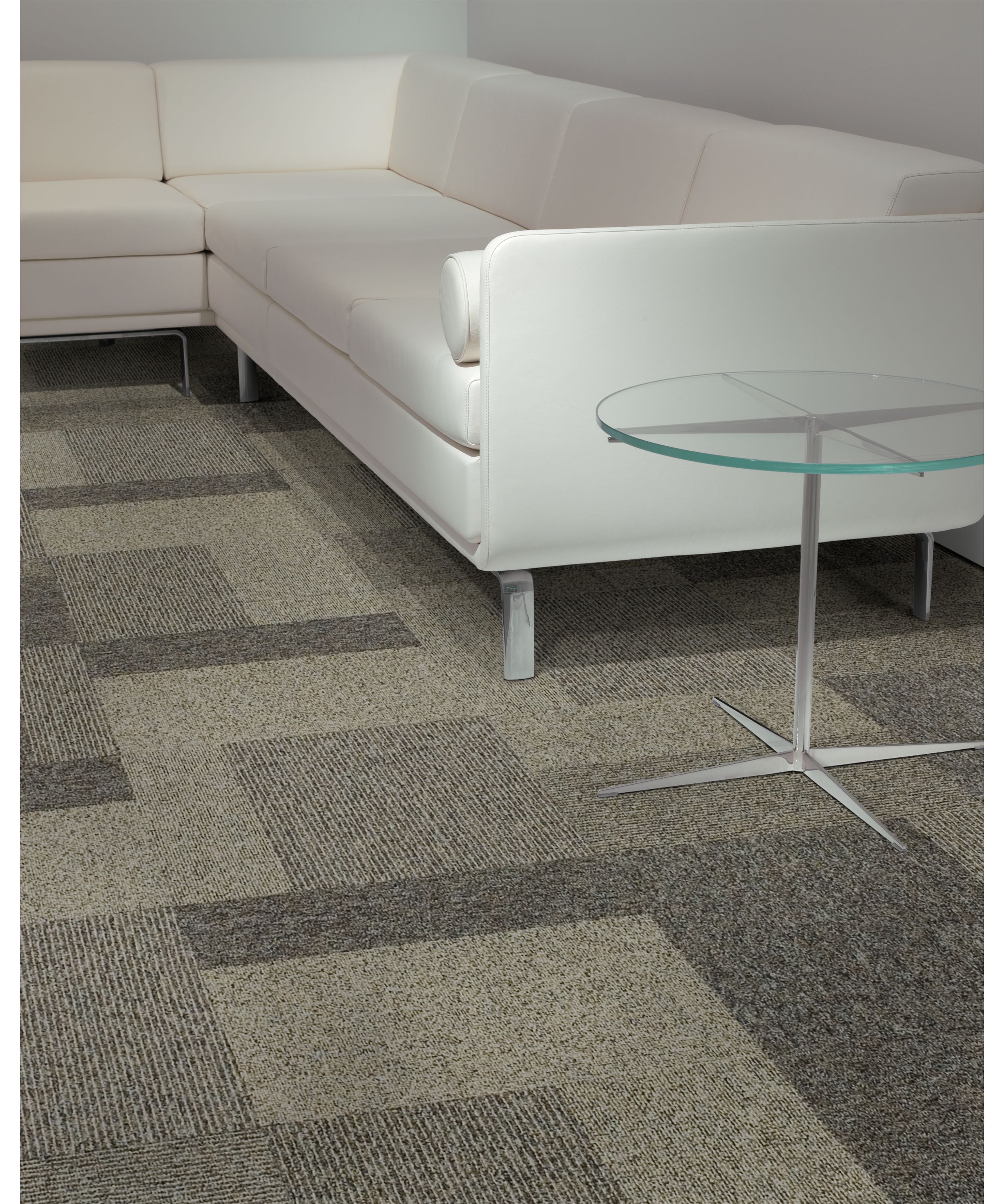 Blended: Concrete Mix Collection Carpet Tile by Interface