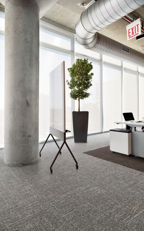 Interface Open Air 418 carpet tile in office