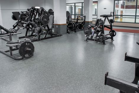 Weight room in a gym with norament 992 grano image number 6