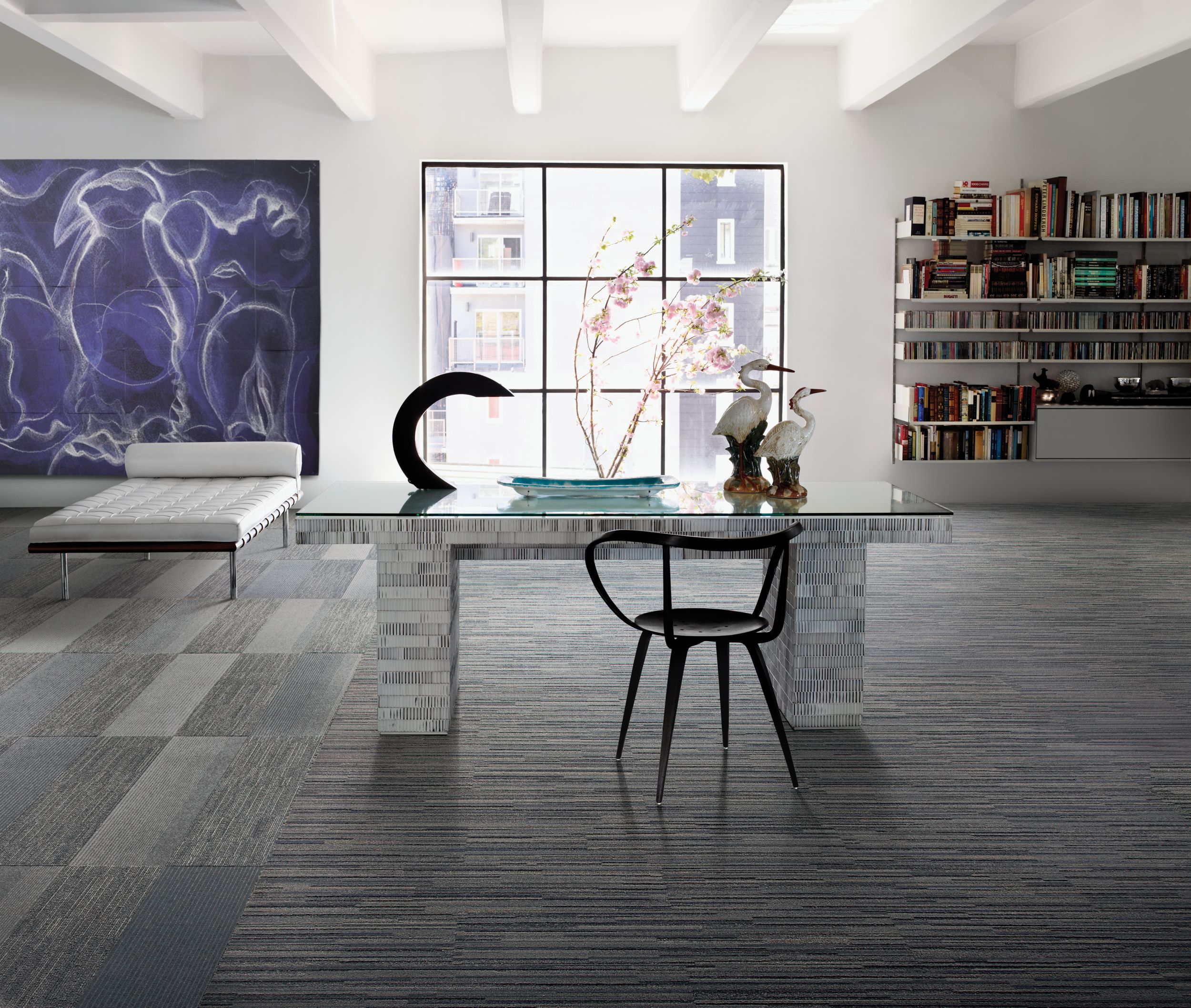 Interface B701, B702 and B703 plank carpet tile in upscale corporate office image number 5