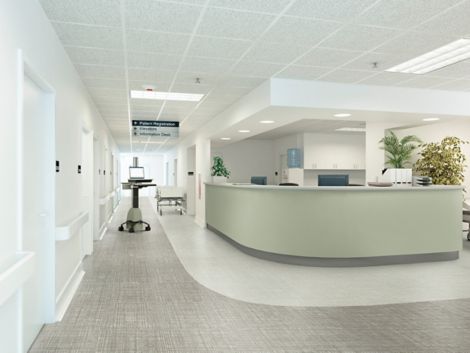 Interface Native Fabric LVT with medical desk image number 2