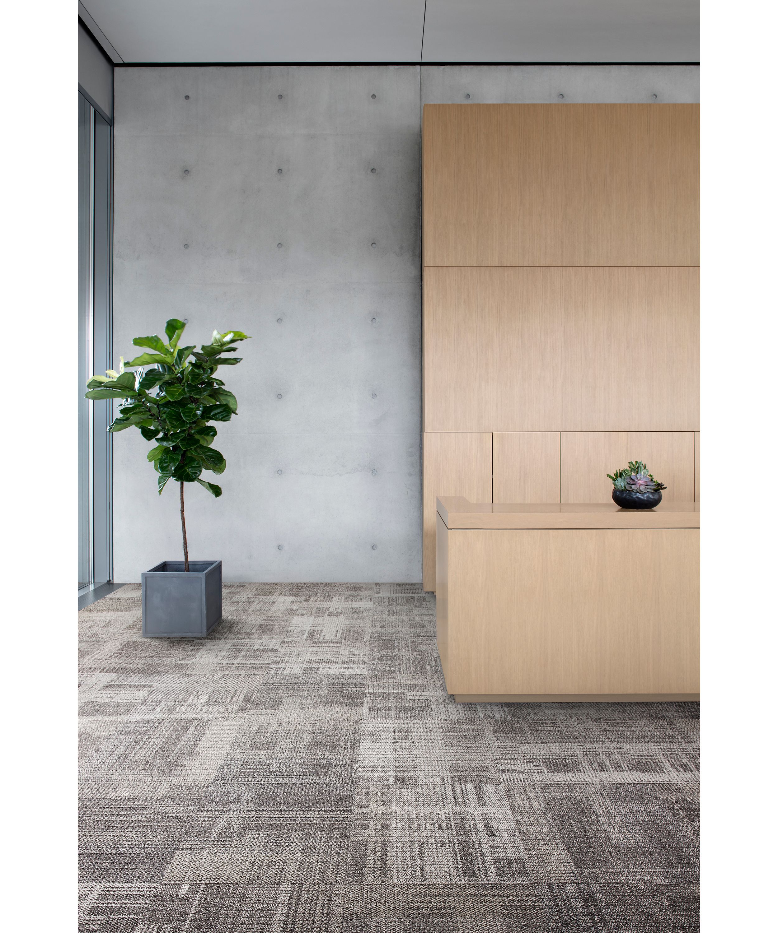 Interface AE310 carpet tile in office reception area  image number 5