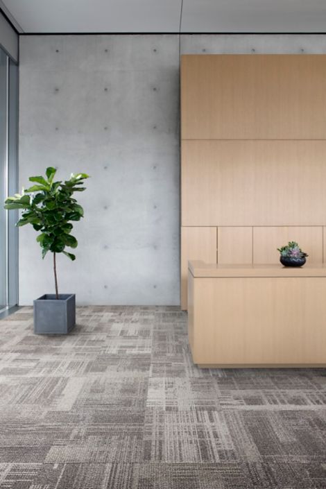 Interface AE310 carpet tile in office reception area  image number 5