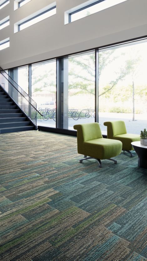 AE317: Aerial Collection Carpet Tile by Interface