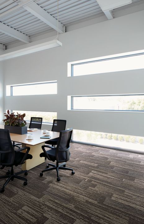 Interface AE311 plank carpet tile in meeting area image number 5