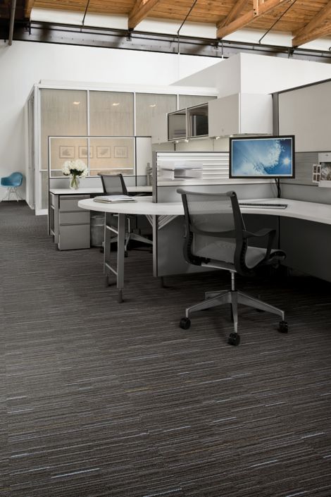 Interface Alliteration carpet tile in open office