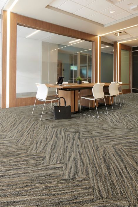 Interface Another Angle plank carpet tile in workplace meeting room image number 3