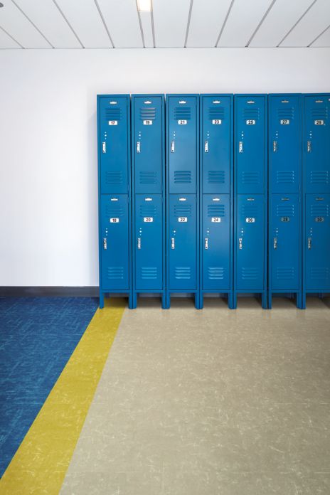 Interface Scorpio and Aries LVT in school hallway with lockers imagen número 1