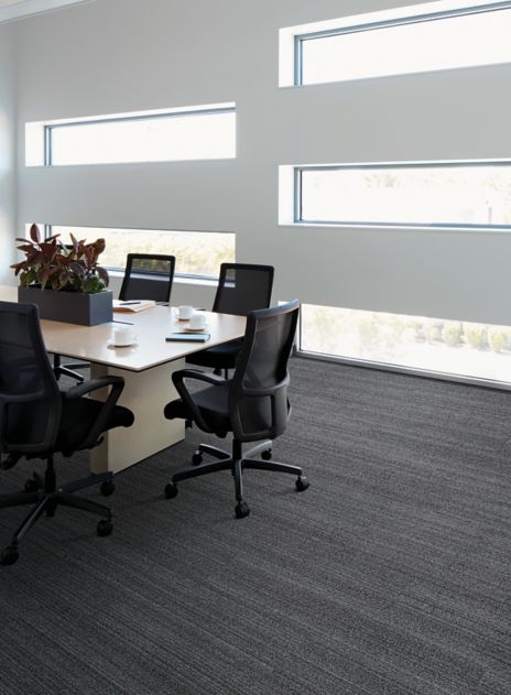 Interface BP410 plank carpet tile in meeting room