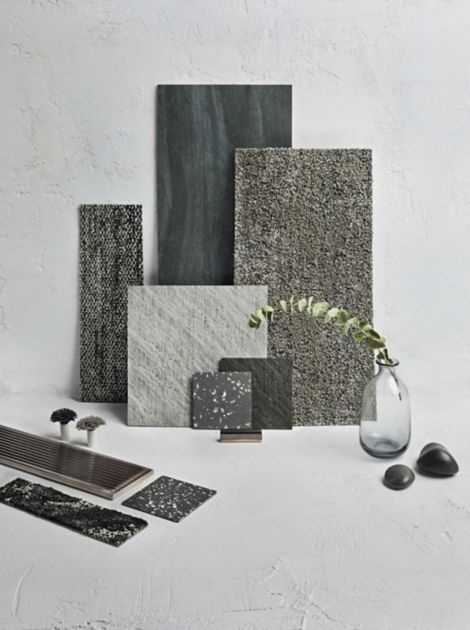 Inspirational tabletop palette with Beaumont Range and Fresco Valley products in Ash and Lapis numéro d’image 10