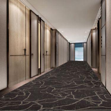 Interface Big Apple carpet tile in hotel corridor image number 1