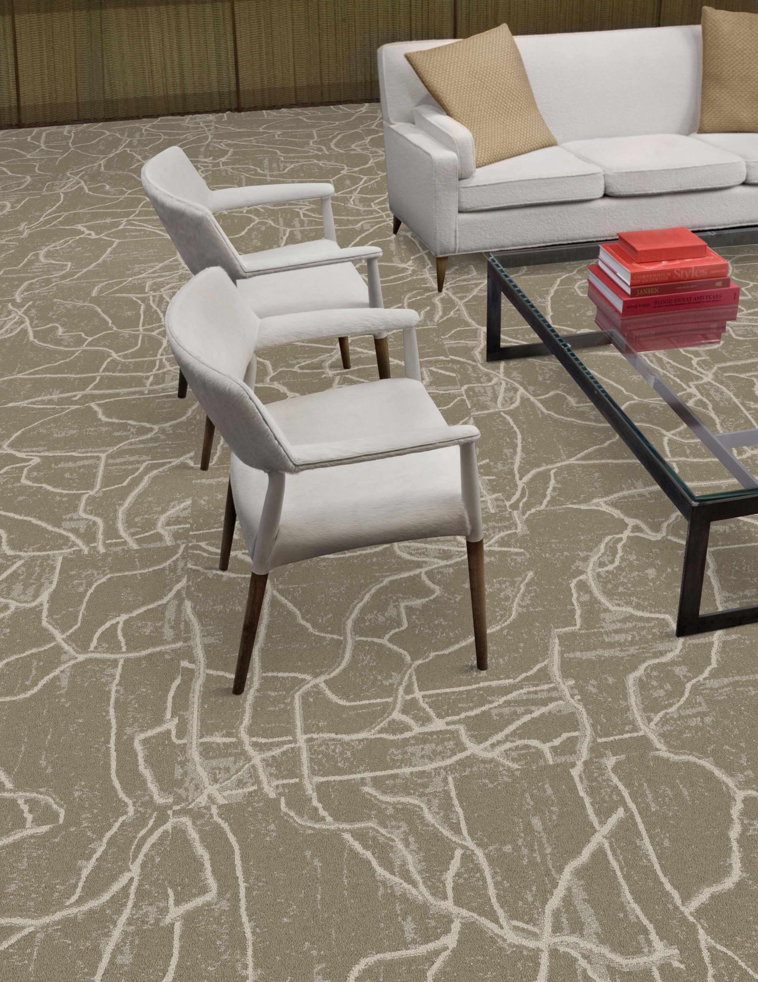 Interface Big Apple carpet tile in hotel seating area image number 2