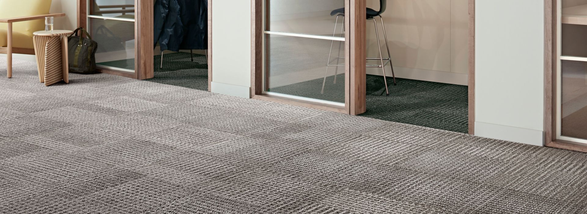 Interface Breakout carpet tile in meeting rooms