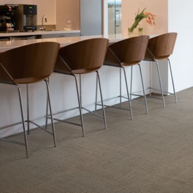 Interface Brescia carpet tile in office break area