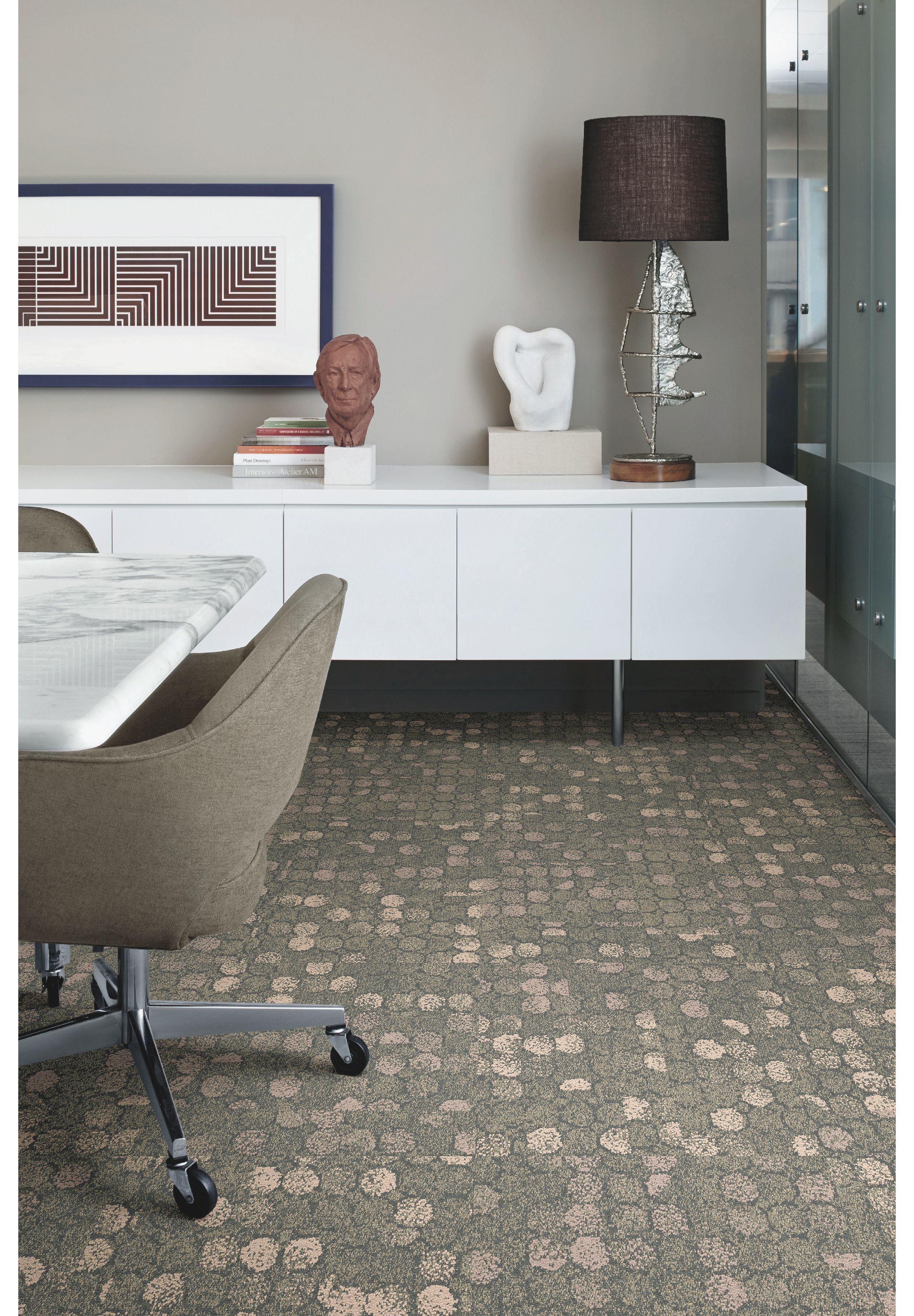 Interface Broome Street carpet tile in private office image number 11