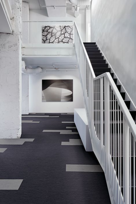 Brushed Lines: LVT Resilient Flooring by Interface