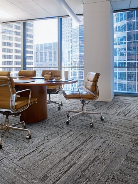 Interface CE173 plank carpet tile in meeting area image number 3