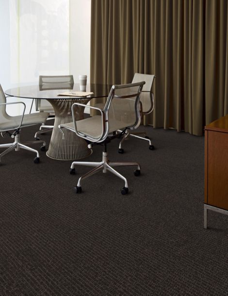 Mohawk Home & Office Sophisticated Look 30 Off Road Textured Carpet Sample (Interior)