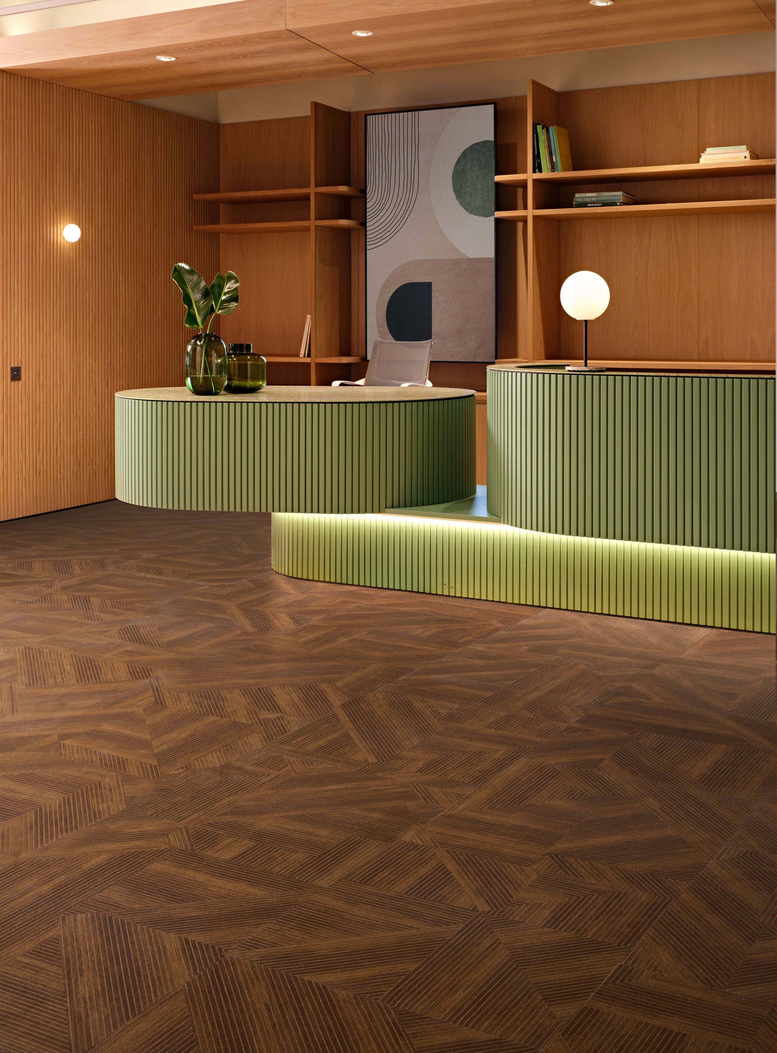 Interface Cut and Form LVT in reception area image number 10