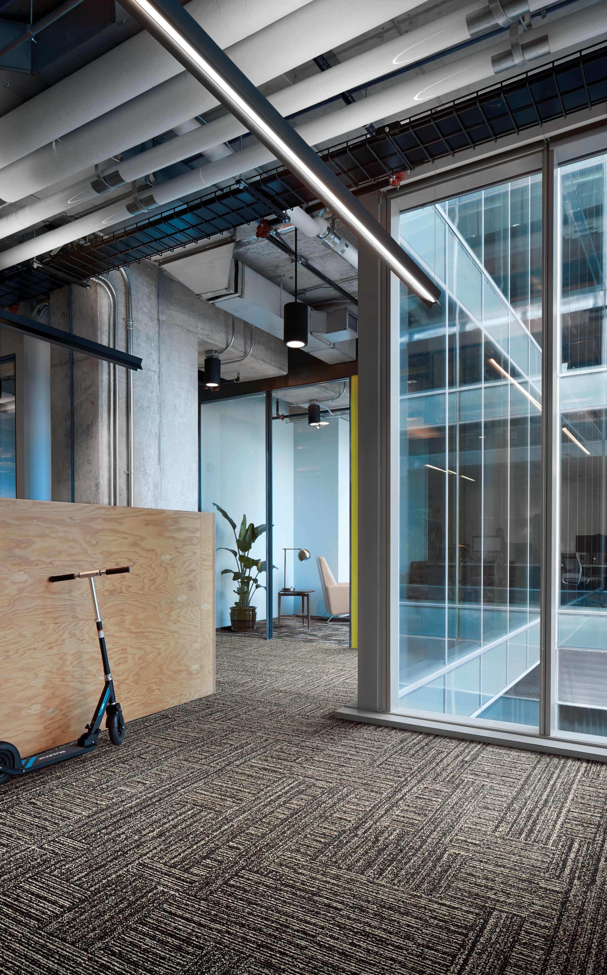 Decibel: Visual Code Collection Carpet Tile by Interface