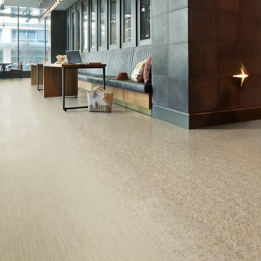 Interface Dither Silk LVT with Silk  Age LVT and Shantung LVT in an open seating area image number 2