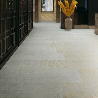 Interface Dither Silk LVT in open corridor image number 1