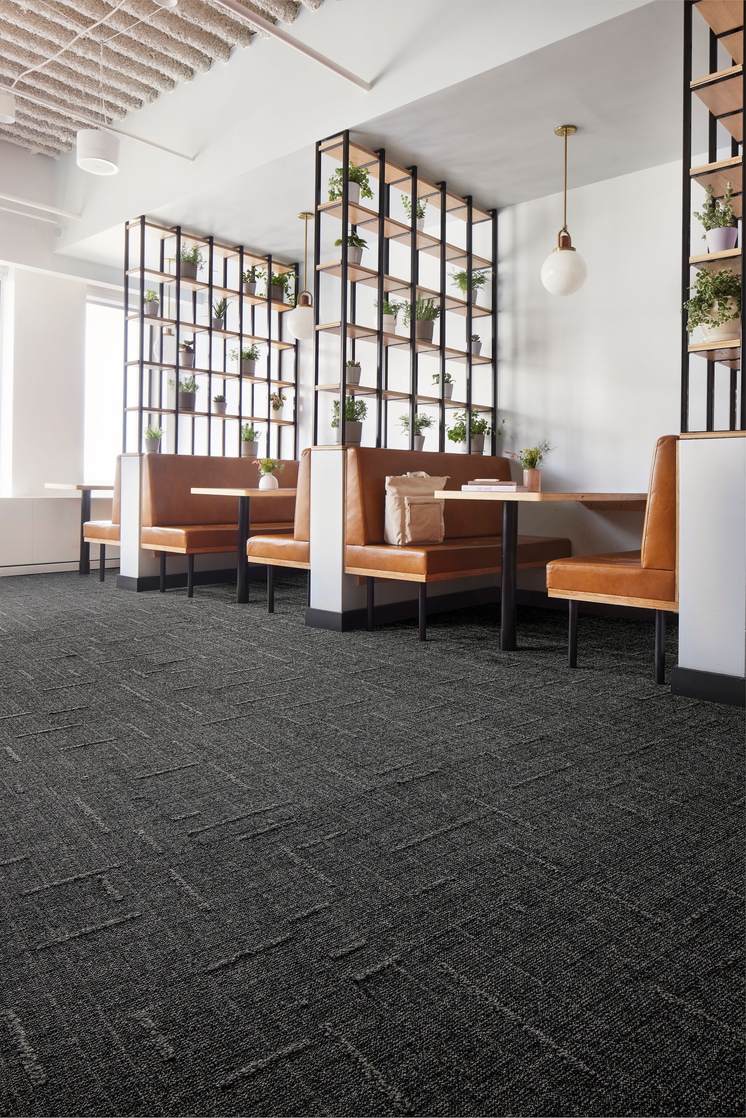 Interface EE711 carpet tile in workplace cafe area image number 1