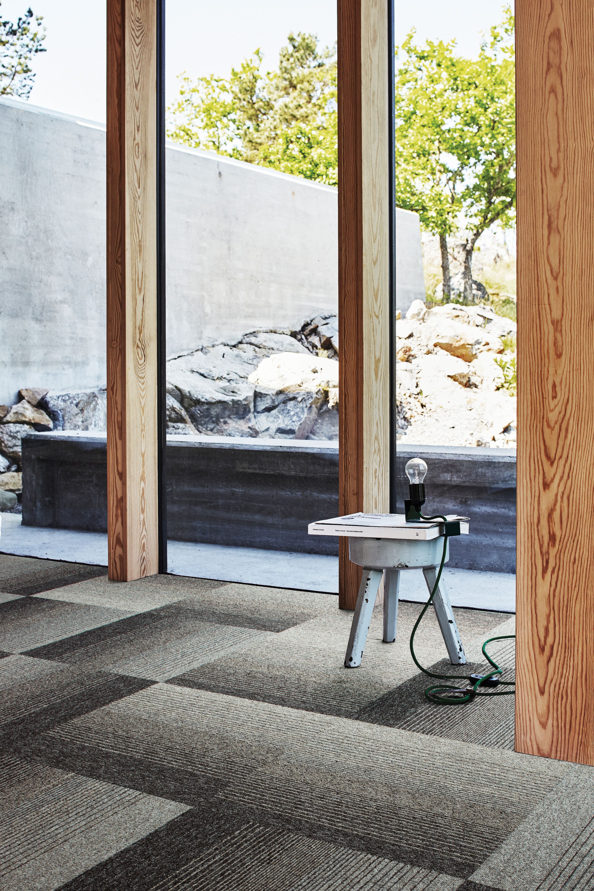 Employ Lines: Employ Collection Carpet Tile by Interface