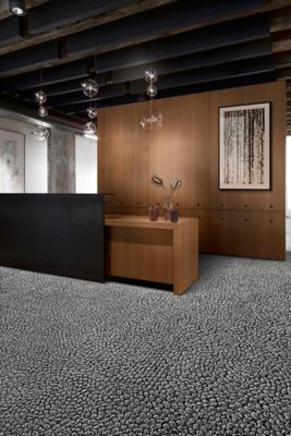 E611: Etched u0026 Threaded Collection Carpet Tile by Interface