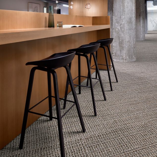 Interface E610 carpet tile in conference room