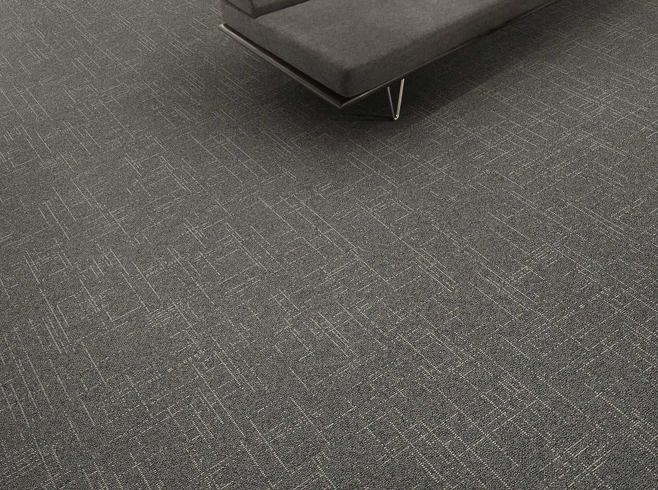 Detail image of Interface DL901 carpet tile with bench image number 5