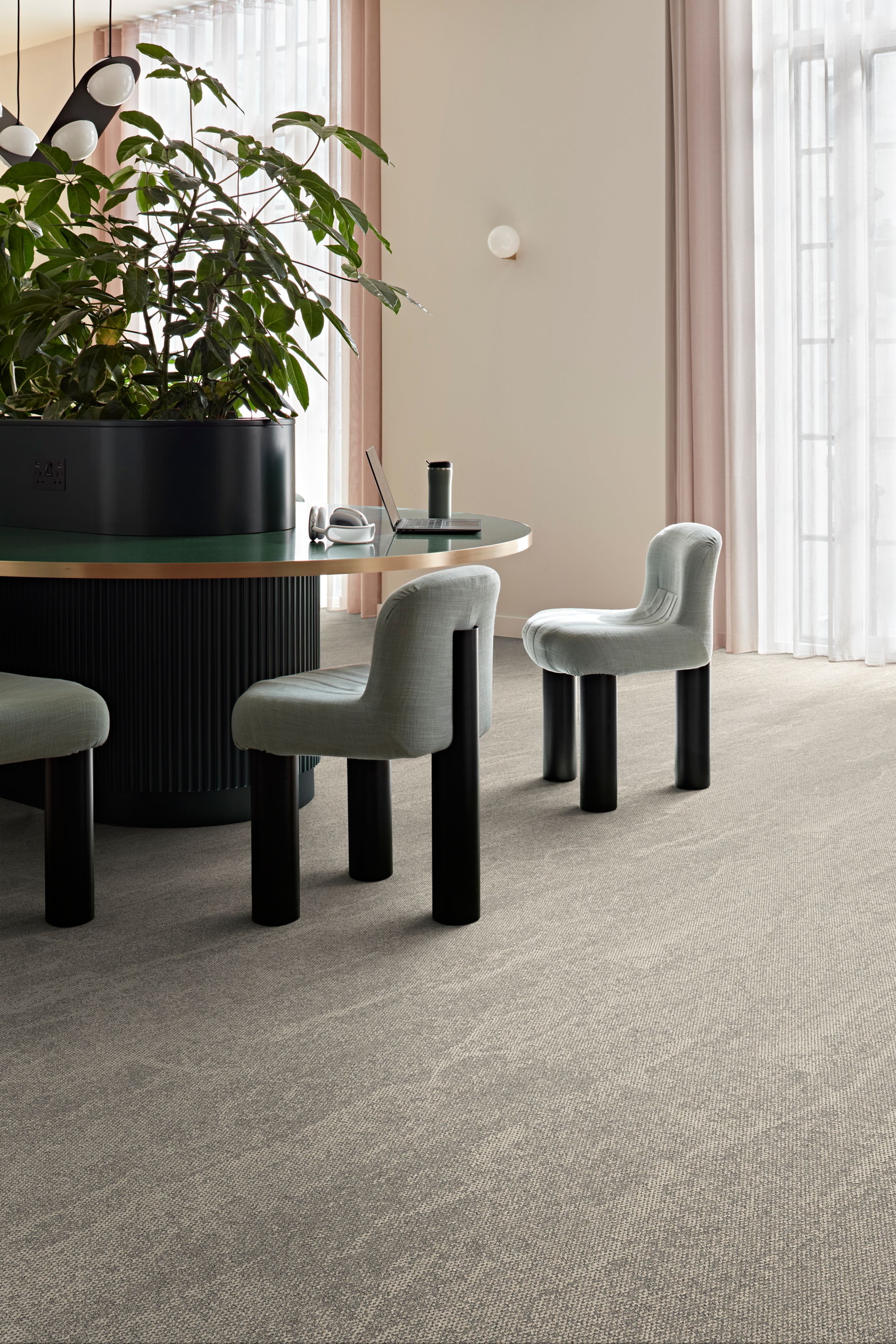 Interface Free Reign plank carpet tile in workplace collaborative space image number 3