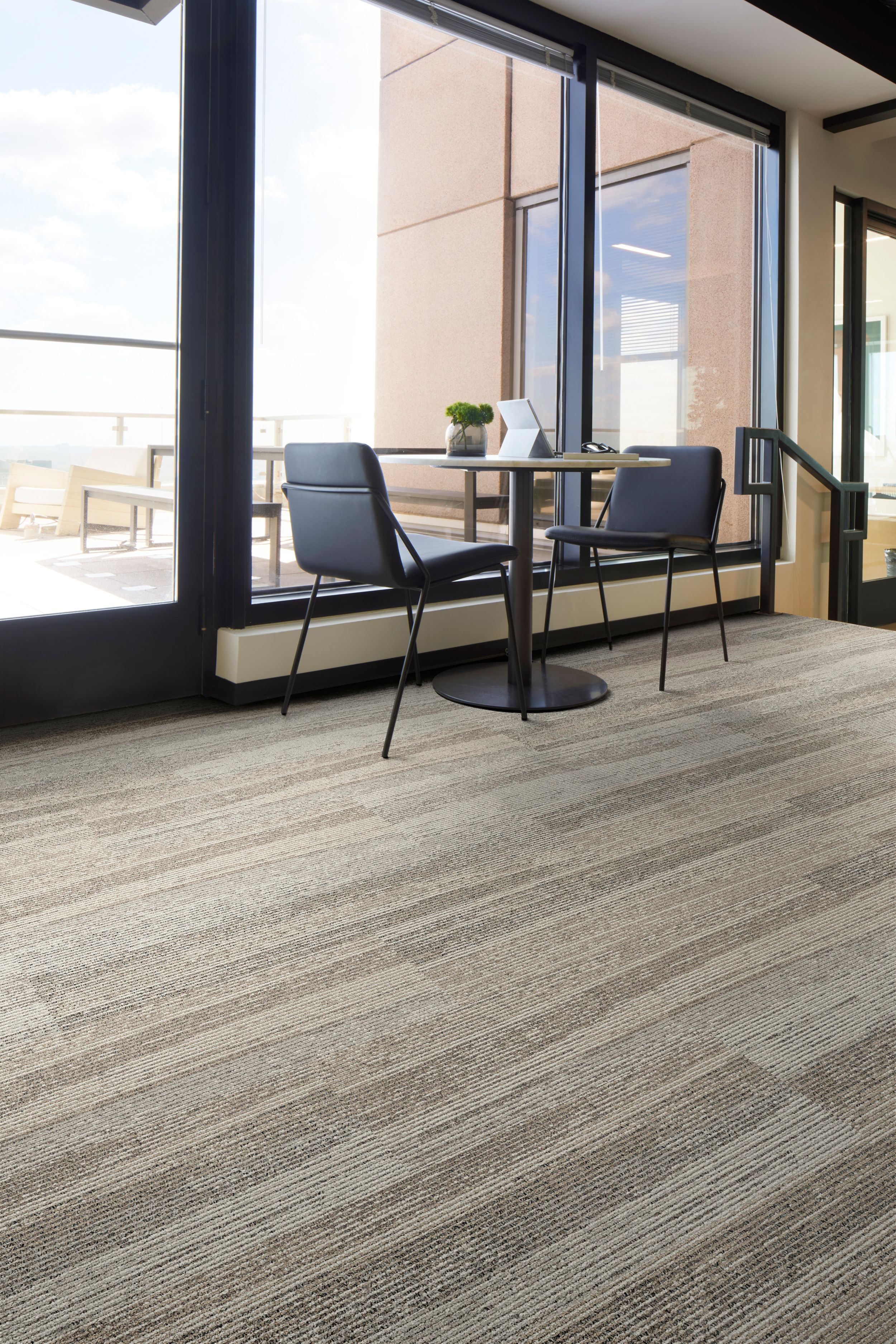 Interface Light Trace plank carpet tile in collaborative space image number 1