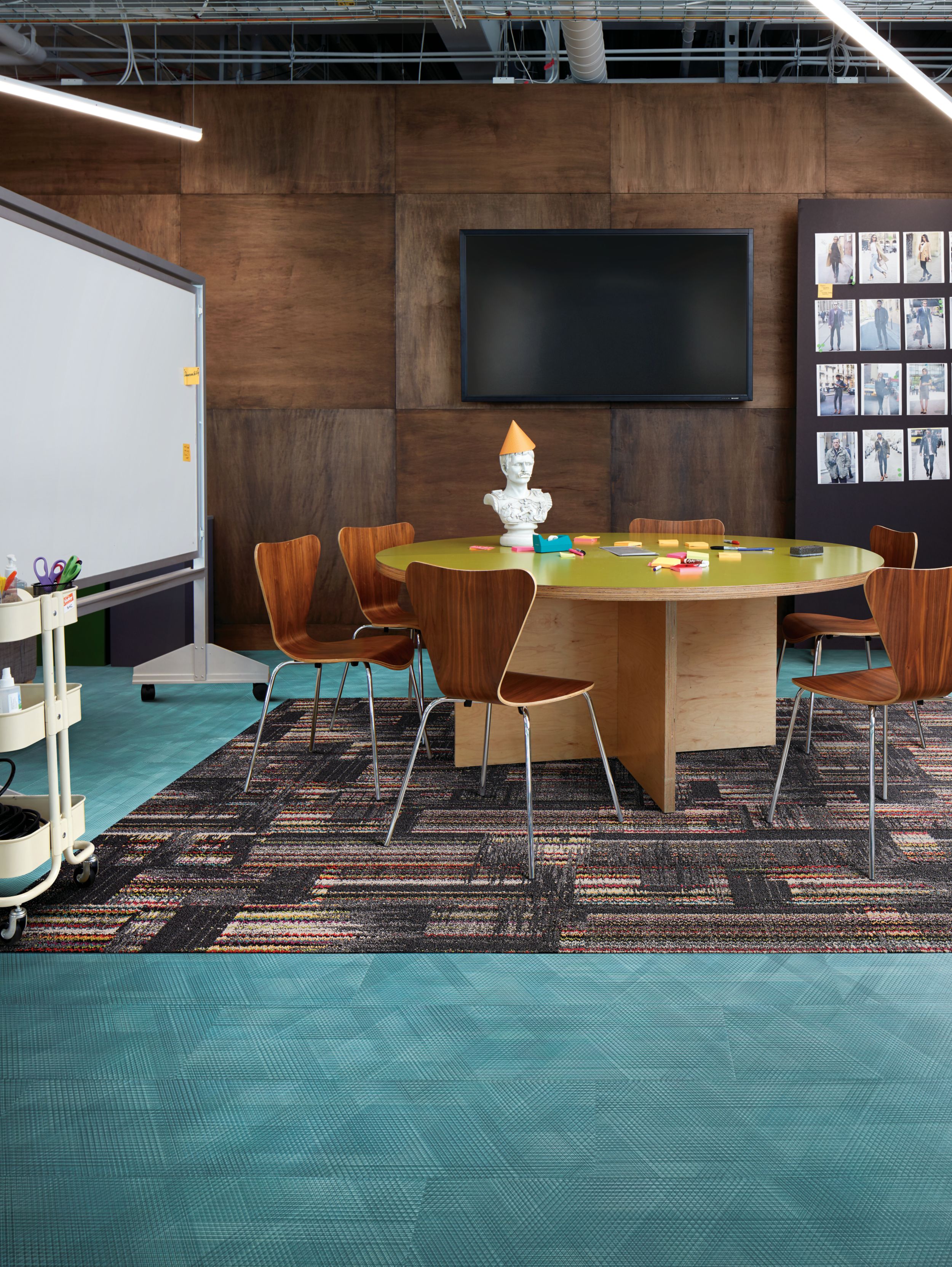 Hard Drive: Visual Code Collection Carpet Tile by Interface