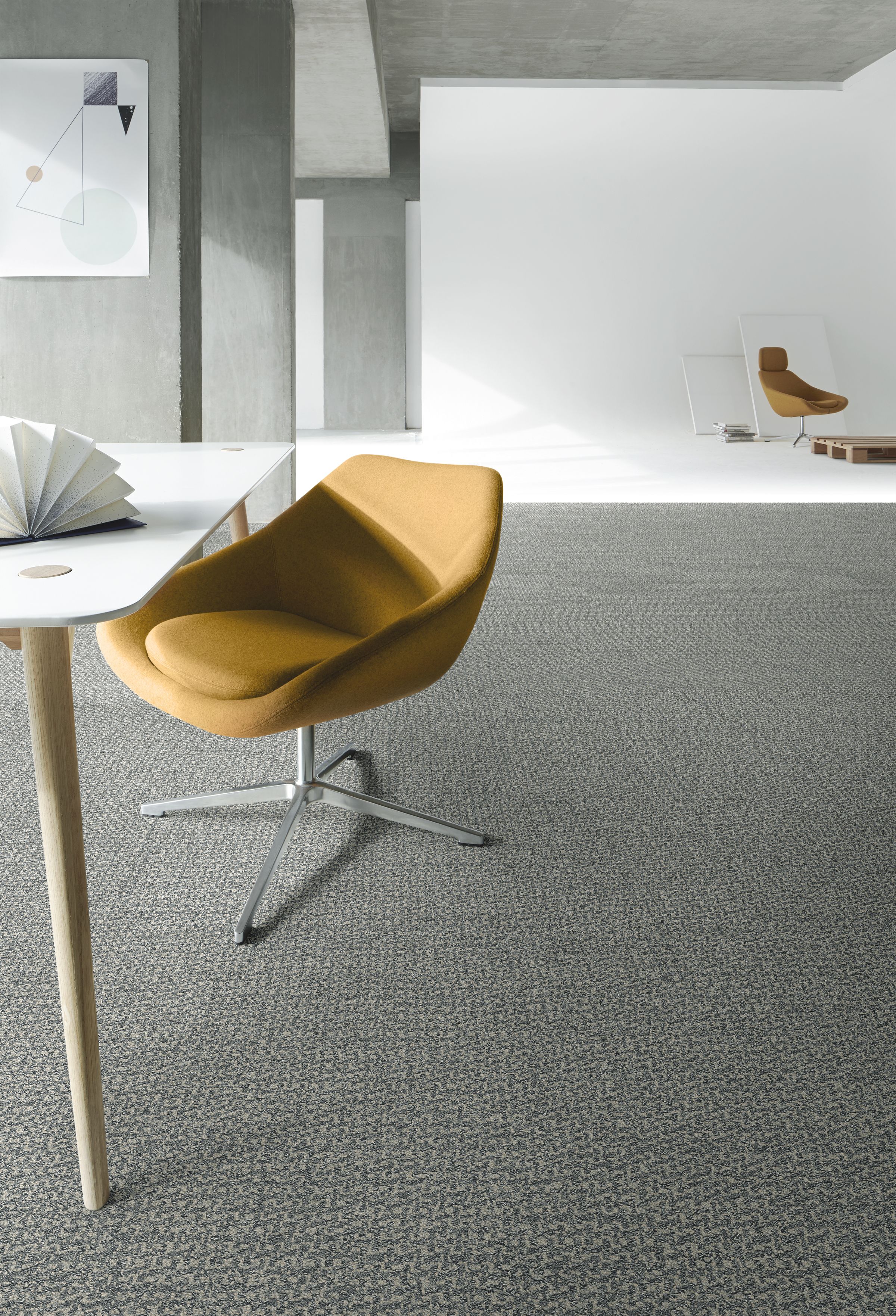 Interface Third Space 305 carpet tile in open office space image number 5