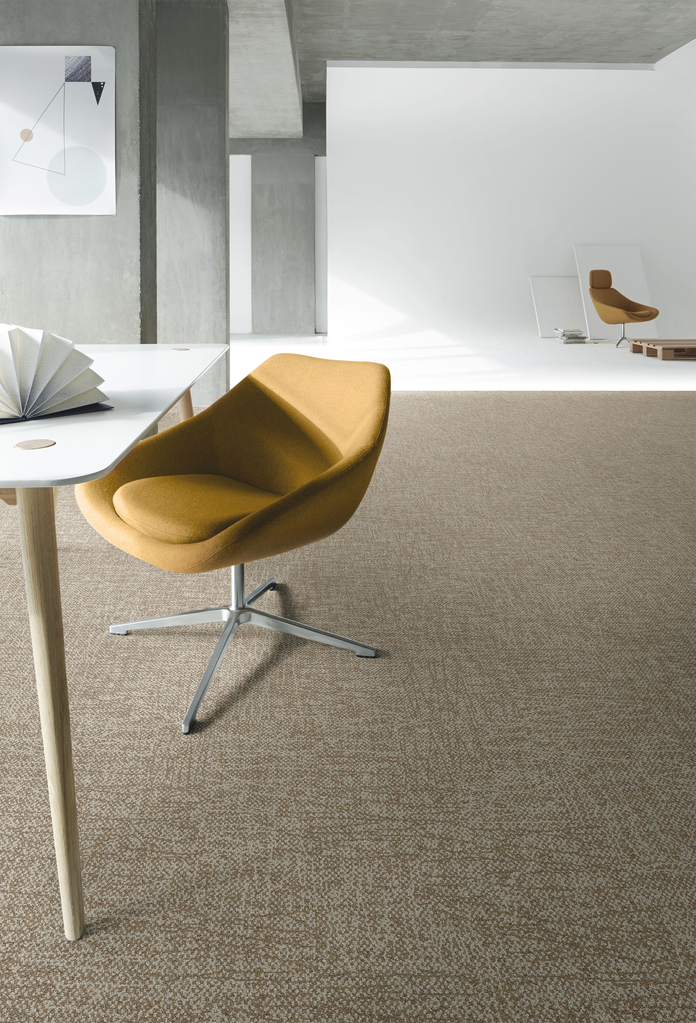 Interface Third Space 306 carpet tile in open office space  image number 5