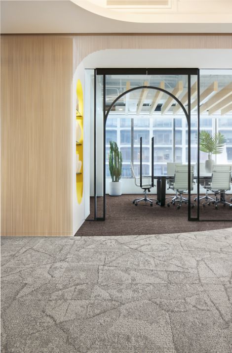 Interface Cap Rock and Keys View carpet tile in office space