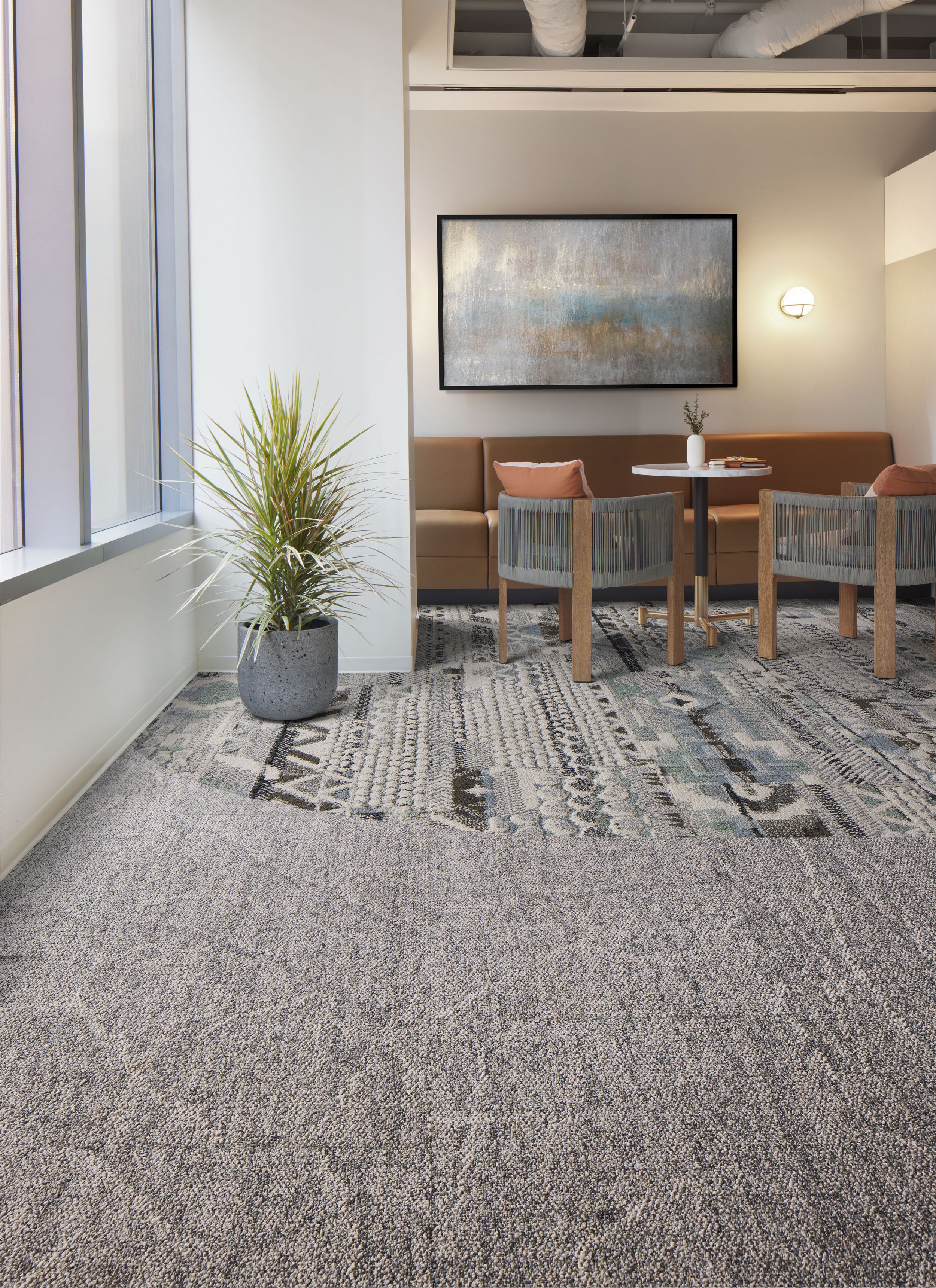 Interface Keys View and Desert Ranch carpet tile in casual seating area image number 4