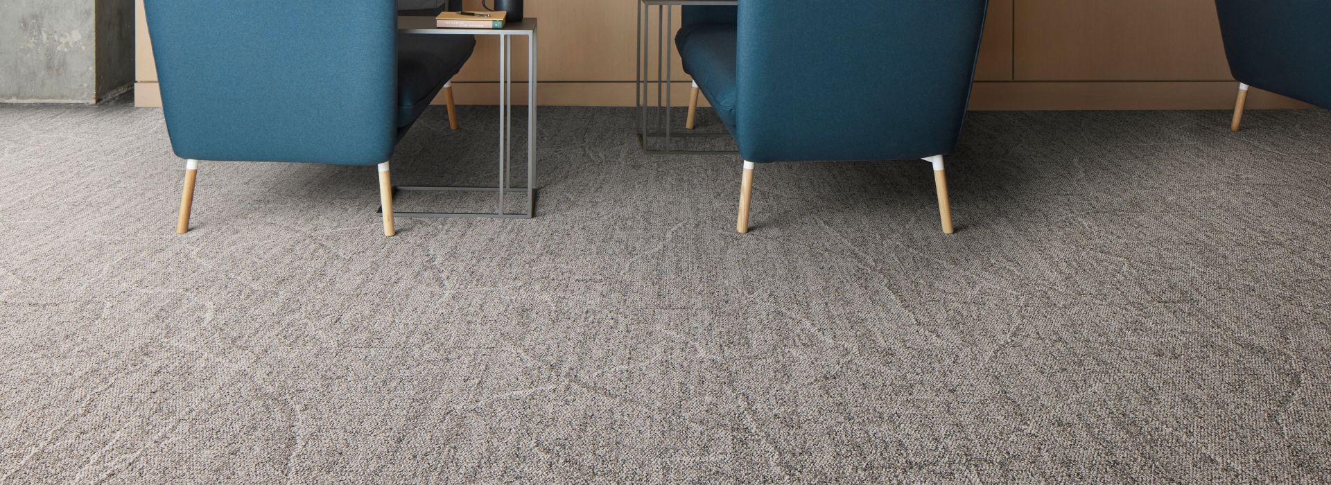 Interface Keys View carpet tile in casual seating area