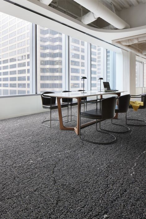 Interface Ribbon Rock carpet tile in large office space image number 4